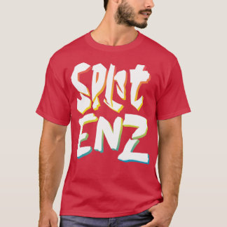 T-shirt Split Enz Retro 80s Styled Nouvelle vague design