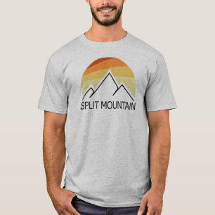 T-shirt Split Mountain California Retro