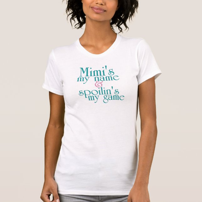 T-shirt Spoilins mon Jeu-Mimi 1 (Devant)
