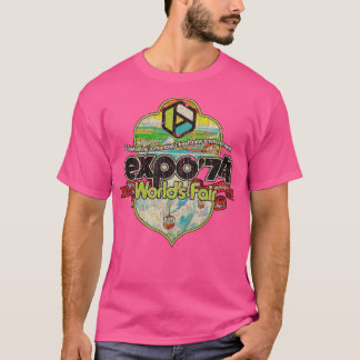 T-shirt Spokane Expo 74 Worlds Fair Crest 1974