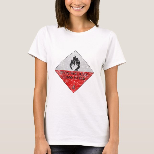 T-shirt Spontanément combustible (Devant)