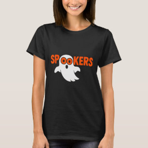 T-shirt Spooker Drôle Fantôme Occulte Horreur Halloween