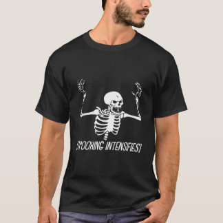 T-shirt Spooking Intensifie Lazy Halloween Costume Éffraya