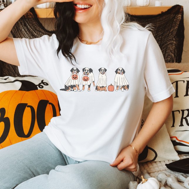 T-shirt Spooktacular Bernese Mountain Dogs Halloween Shirt (Créateur téléchargé)