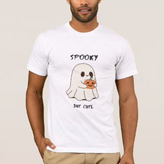 T-shirt Spooky but Cute – Halloween Pastel Ghost Tee 👻💖
