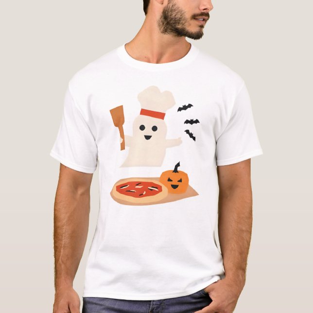 T-shirt Spooky Chef Squad Halloween (Devant)