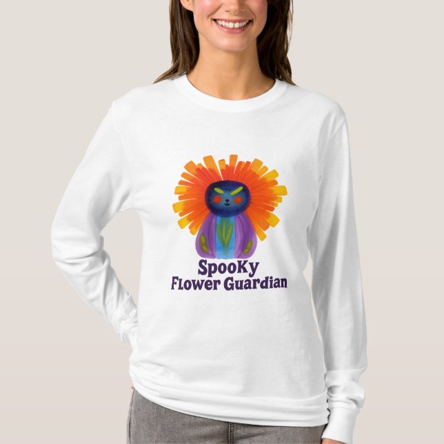 T-shirt Spooky Flower Guardian (Devant)