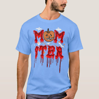 T-shirt Spooky Momster T Matching Momster Halloween Women