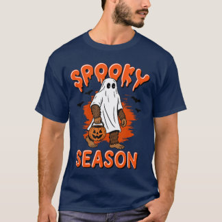 T-shirt Spooky Season Funny Halloween Trick or Treat