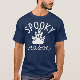 T-shirt Spooky Season Haunted Halloween House Costume Boo 