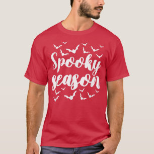 T-shirt Spooky Season Scary Bat Lover Sky Kittens Hallowe