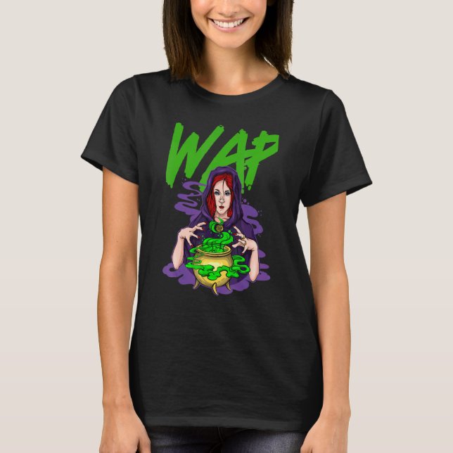 T-shirt Spooky Witches And Potions Wap Costume For Hallowe (Devant)