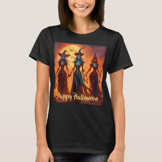 T-shirt Spooky witches Halloween