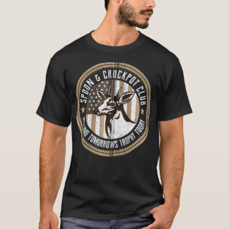 T-shirt Spoon and Crockpot Club Demain Trophy Deer Hun