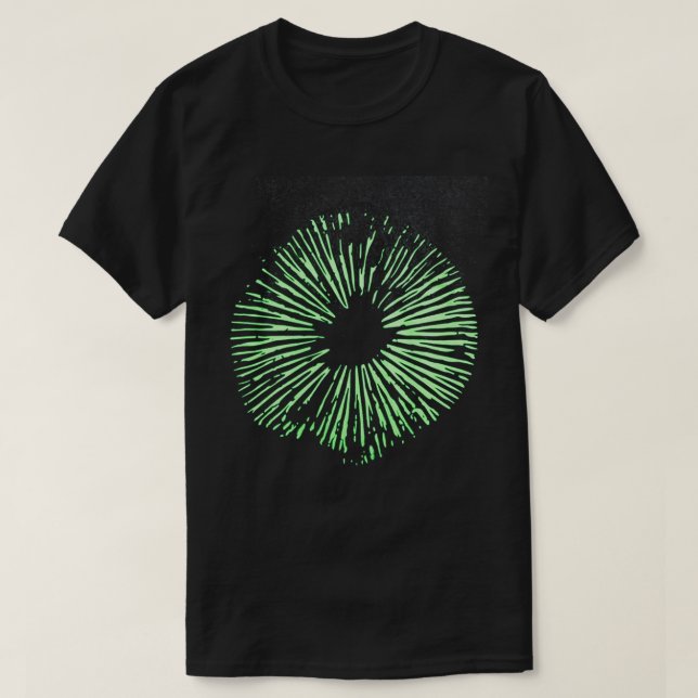 T-shirt Spore de champignons magiques (Design devant)