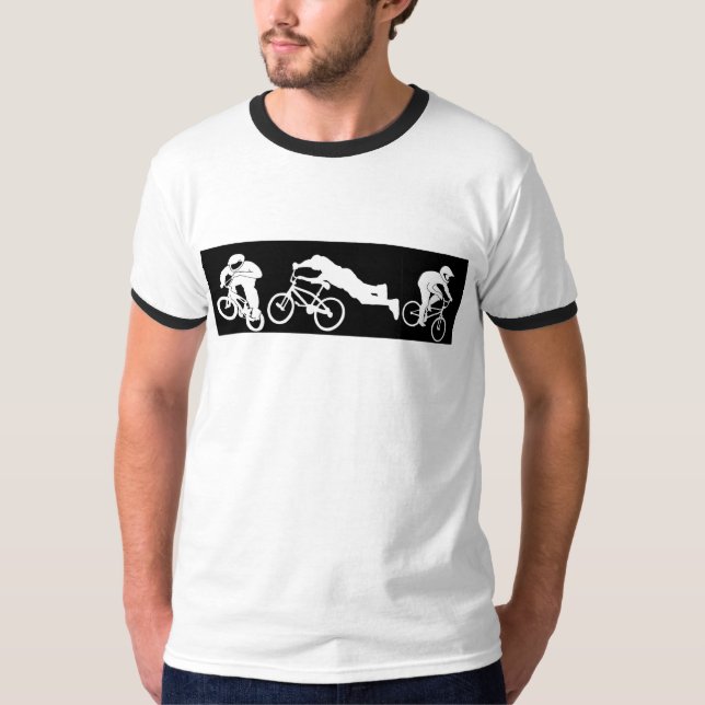 T-SHIRT SPORT DE BMX (Devant)