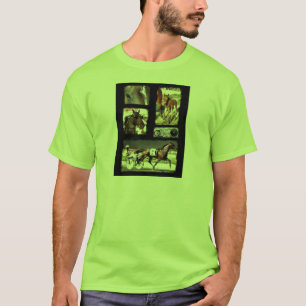 T-shirt Sport de course d'attelages
