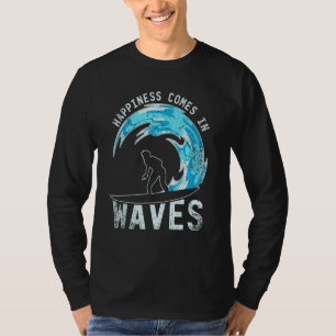 T-shirt Sport de glisse sur l'eau Océan Surf Planche de su