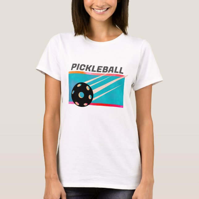T-shirt Sport de pickleball (Devant)