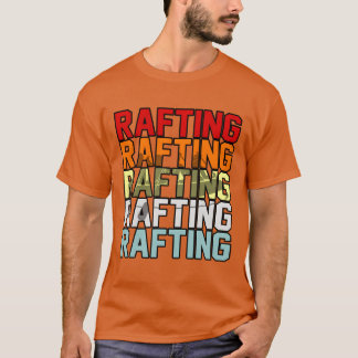 T-shirt Sport de rafting vintage