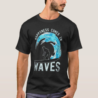 T-shirt Sport de surf sur l'eau océan Planche de surf Surf