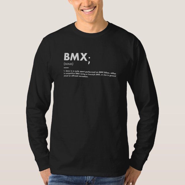 T-shirt Sport Definition BMX Premium (Devant)