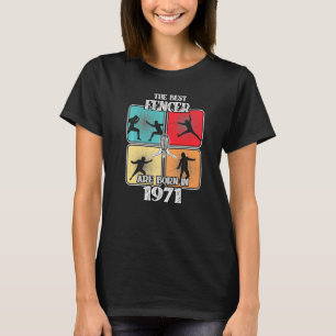 T-shirt Sport d'escrime Fencer 51 ans 1971 51e anniversair