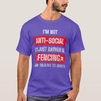 T-shirt Sport d'escrime Sport Escrime Passion famille