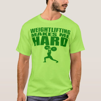 T-shirt Sport Drôle - Poids Lifting Me rend difficile - ve