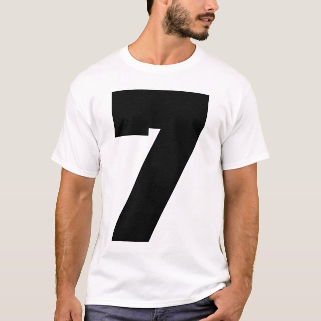 T-shirt Sport du numéro 7 (Devant)