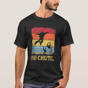 T-shirt Sport Extrême Chute Skydiving Saut en parachute Pl