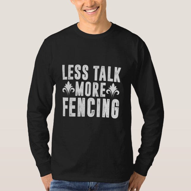 T-shirt Sport Fencing Saber & Floret Eclin (Devant)