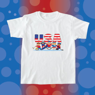 T-shirt sport hivernal JollyKins USA
