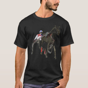 T-shirt Sport Horse Race Harnais Racing 