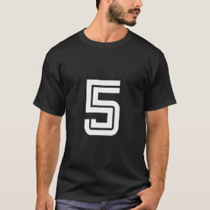 T-shirt Sport Jersey Favori Lucky Numéro #5