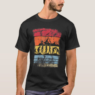T-shirt Sport Lutte Evolution Joueur humain Vintage Sun