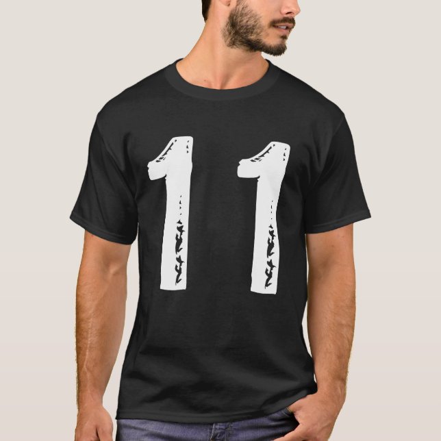 T-shirt Sport numéro 11 (Devant)