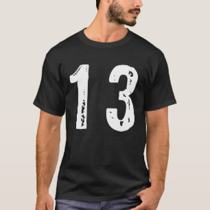 T-shirt Sport numéro 13