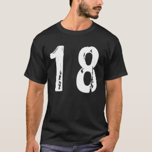 T-shirt Sport numéro 18