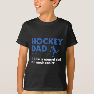 T-shirt Sport Papa Définition Hockey
