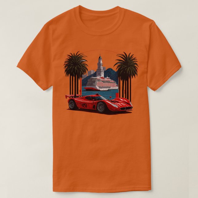 T-shirt Sport rouge (Design devant)