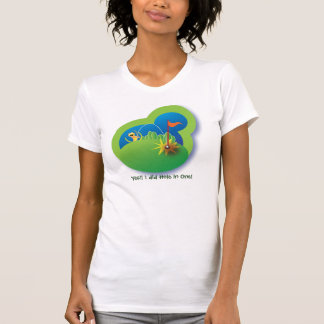 T-shirt Sport T_shirt : Oui ! ! J'ai troué dans un !