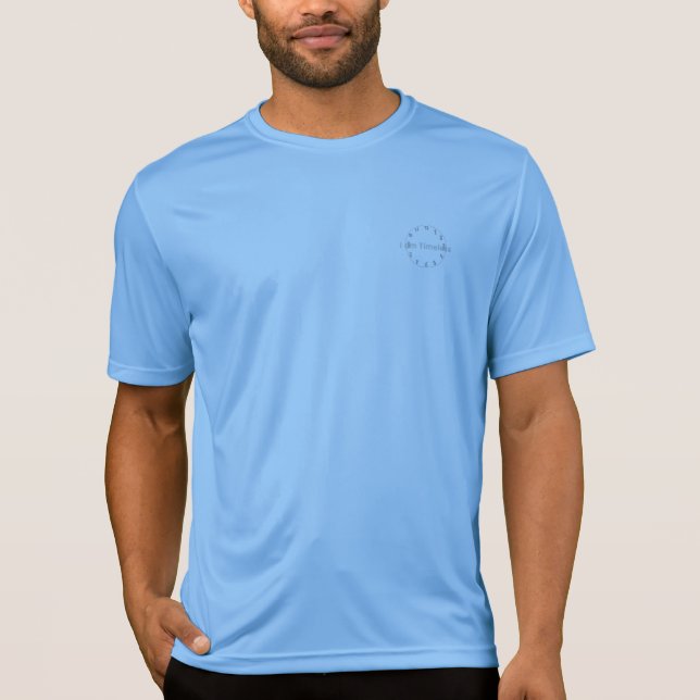 T-Shirt sport tec concurrent mens art style design (Devant)