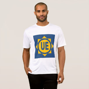 T-shirt sport teck blanc hommes Design UE