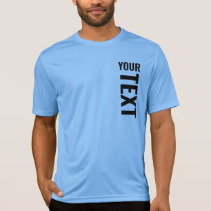 T-shirt Sport Tek Mens Modern Big Font Texte Modèle