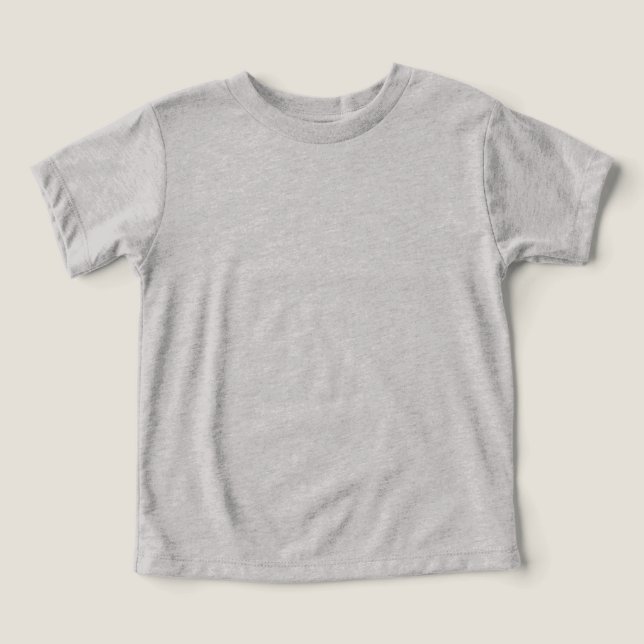 T-shirt Sport Tri-Mélange Gris Toddler (Design Recto)