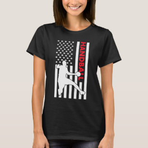 T-shirt Sport Us Drapeau Handball 2