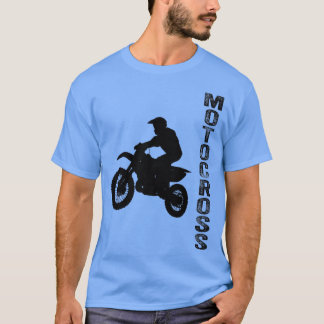 T-shirt Sport vintage Amateurs de Motocross Homme Motocros