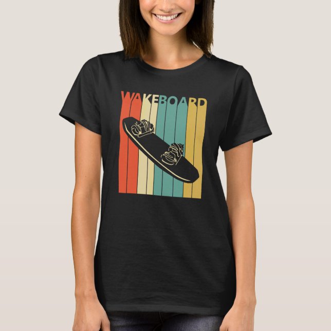T-shirt Sport Wakeboard vintage (Devant)