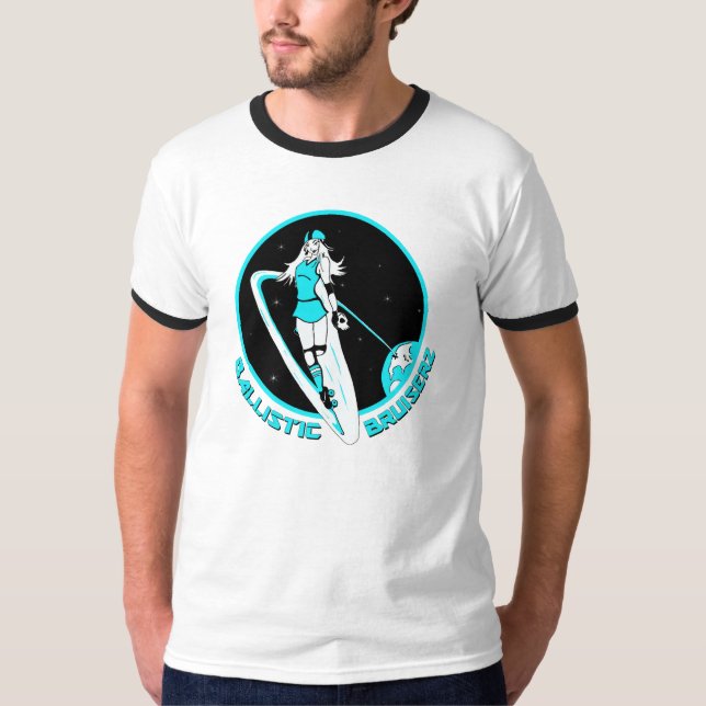 T-shirt sportif ballistique de Bruiserz - hommes (Devant)